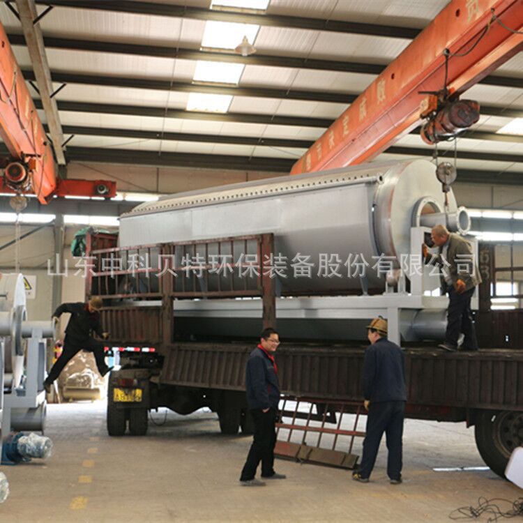 香蕉视频最新网址屠宰污水处理设备转筒式微滤机发往宁夏